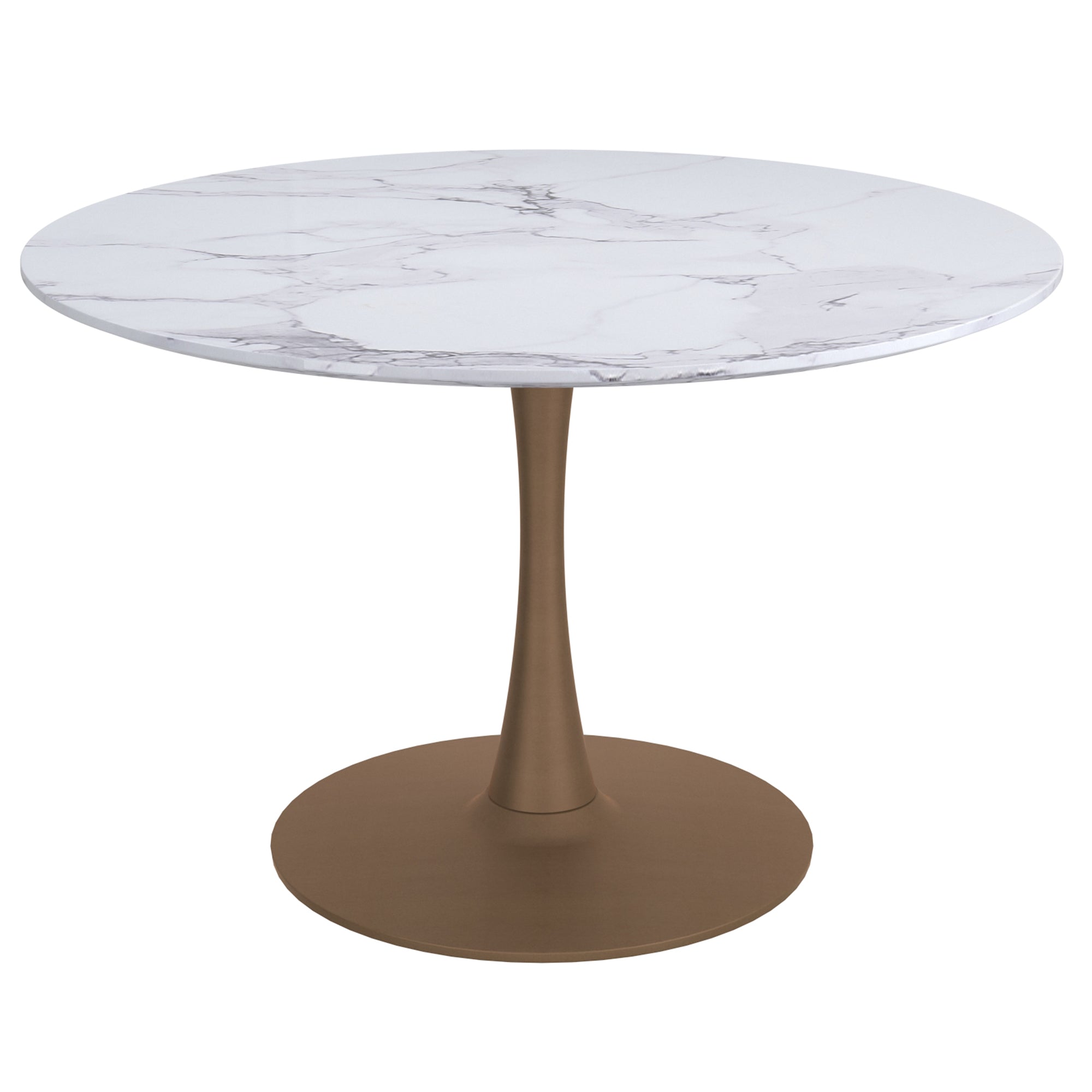 ZILO-DINING TABLE LARGE-AGED GOLD