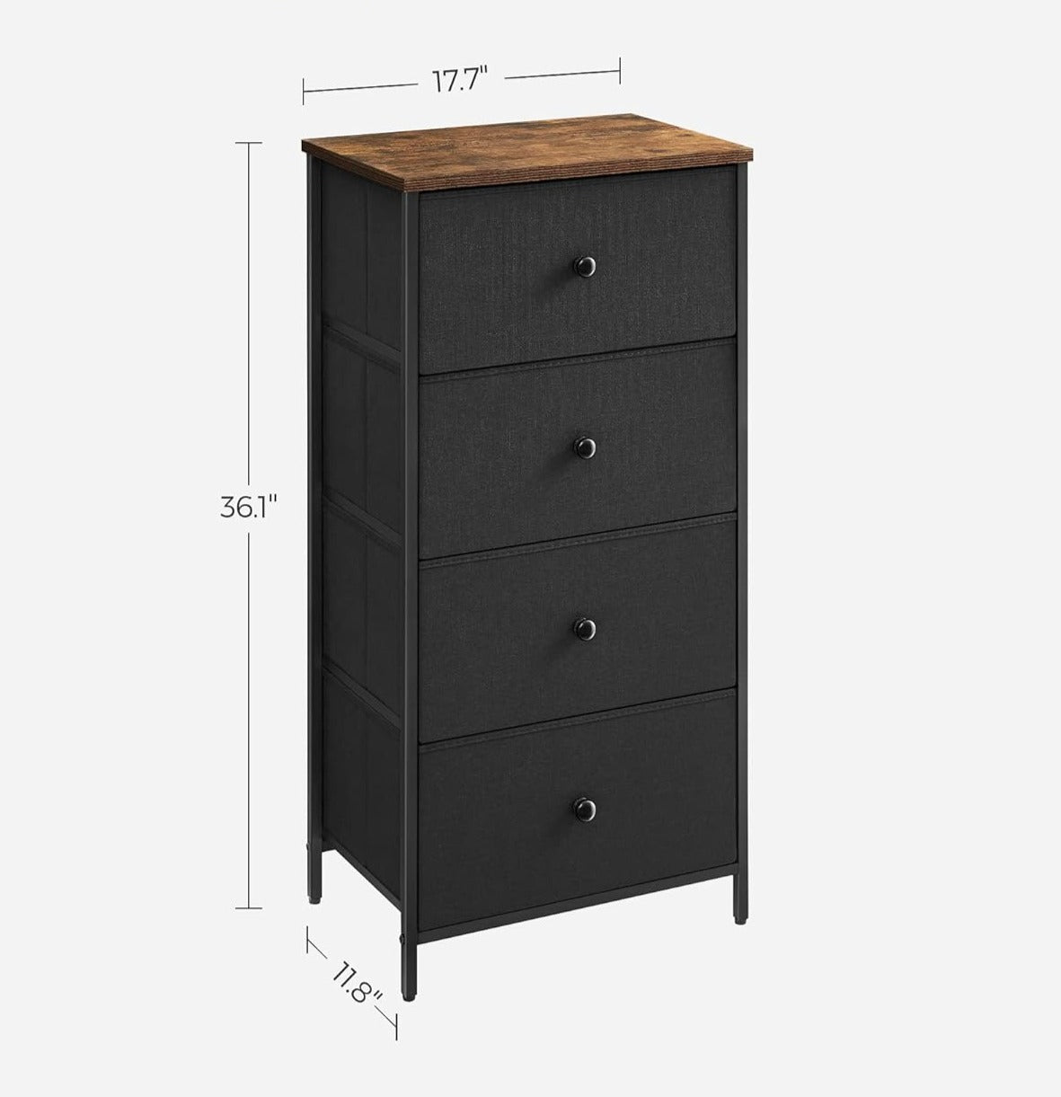 JL 4 Chest Fabric chest with 4 Drawers, Metal Frame, Small Chest of Dr Parliament Furniture Inc. JL 4 Chest Fabric chest with 4 Drawers, Metal Frame, Small Chest of Dr Parliament Furniture Inc.