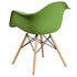 Chair Only - Green Eiffel Armchair - JL Eiffel GR