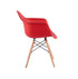 Chair Only - Red Eiffel Armchair - JL Eiffel R