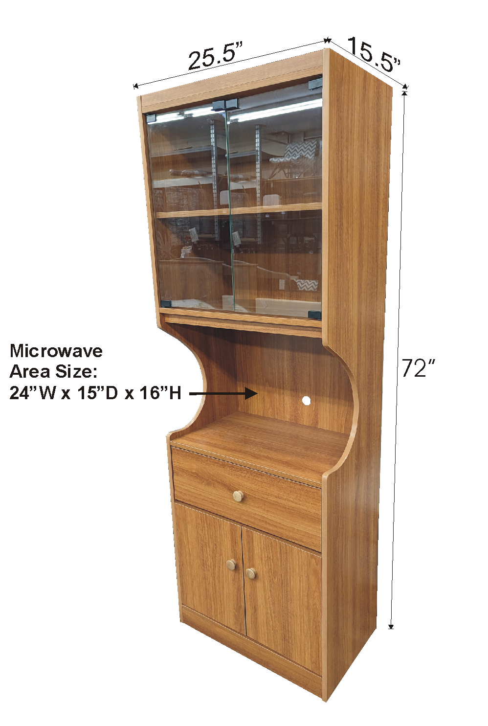 STR Large Microwave Stand,  Various Colours  STR-NM