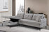 Sectional Sofa in Grey Fabric Left Facing Chaise IF-9060 LHF