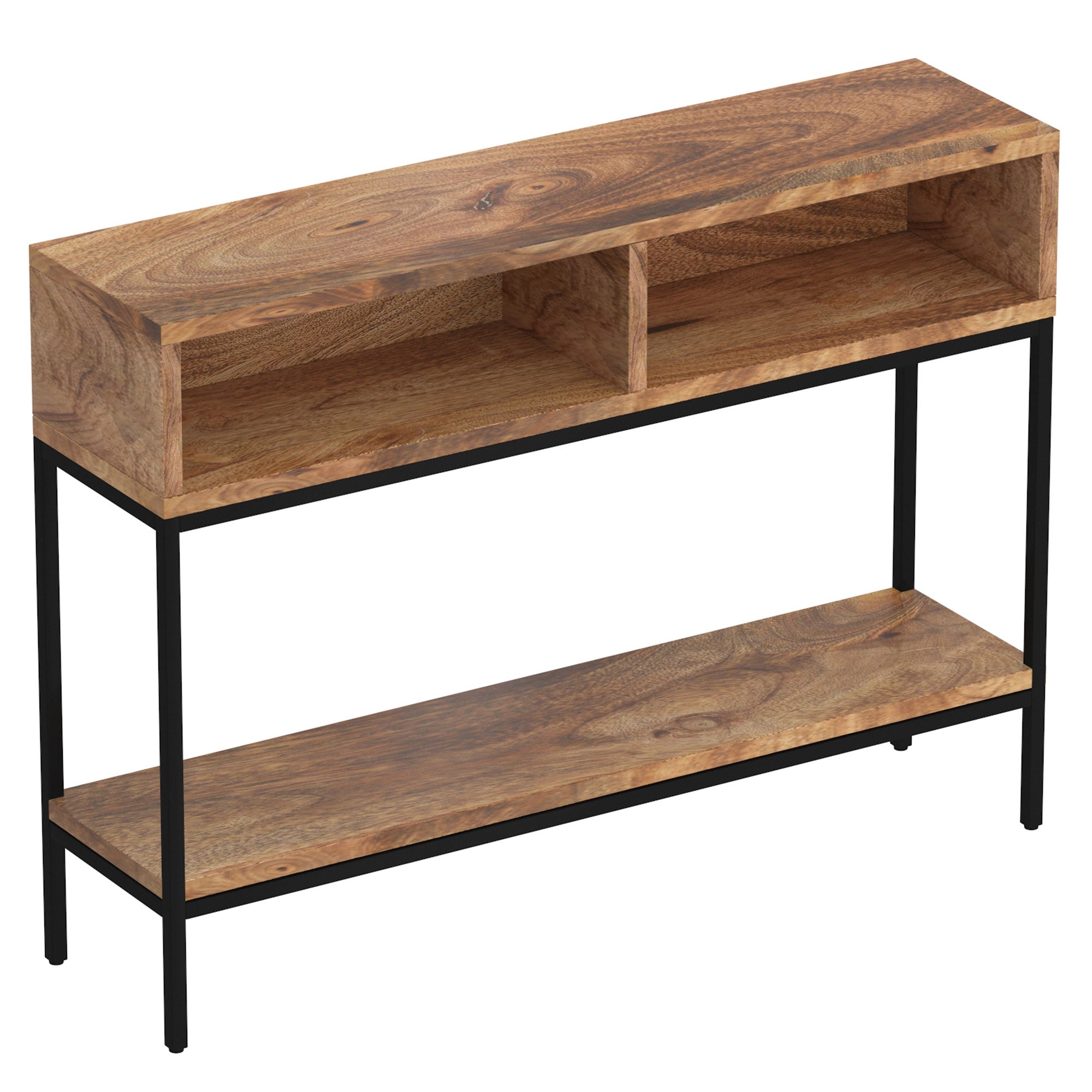 OJAS-CONSOLE TABLE-NATURAL BURNT