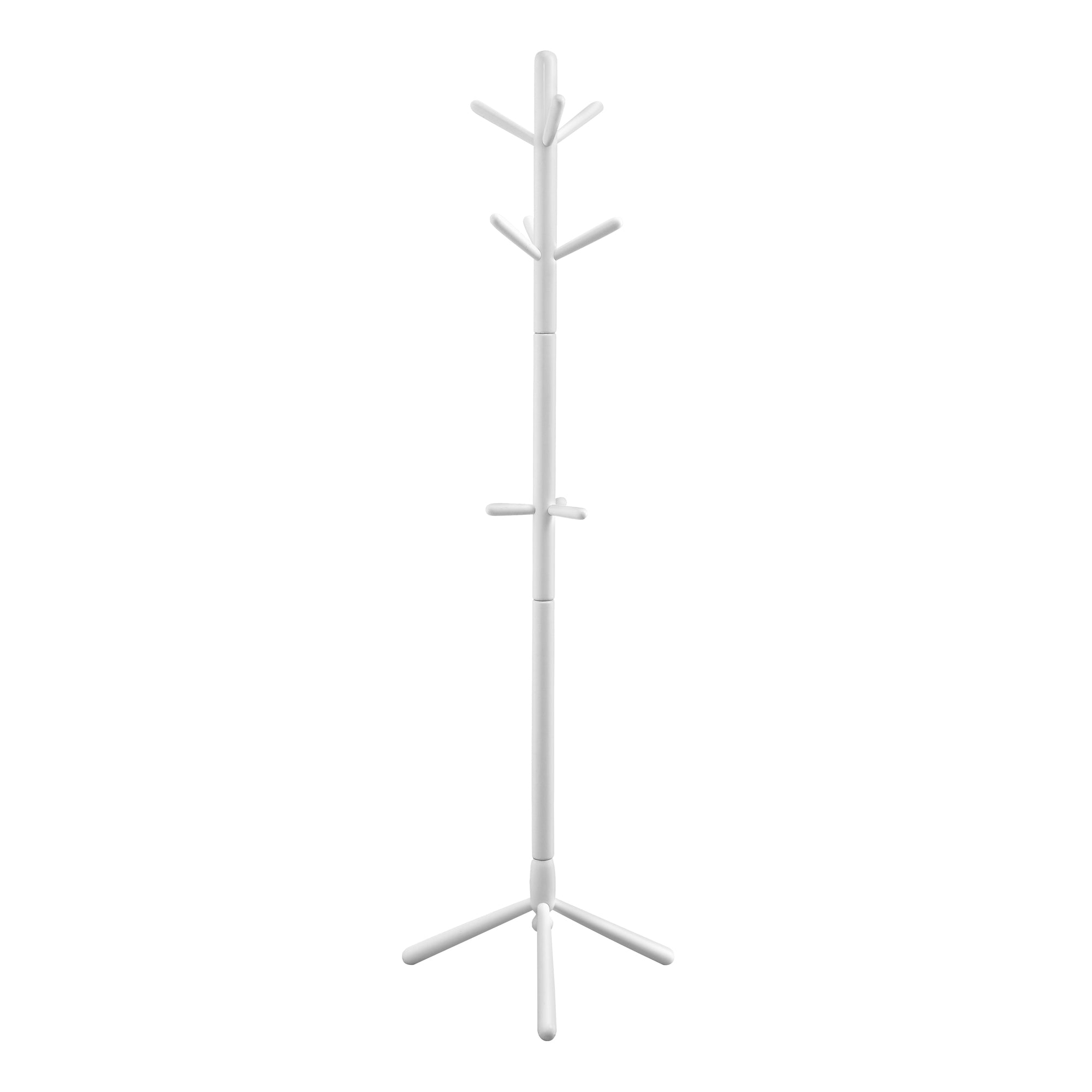 MN-452002 Coat Rack, Hall Tree, Free Standing, Hooks, Entryway