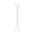 MN-762063    Coat Rack, Hall Tree, Free Standing, 11 Hooks, Entryway, 74"H, Metal, White, Contemporary, Modern