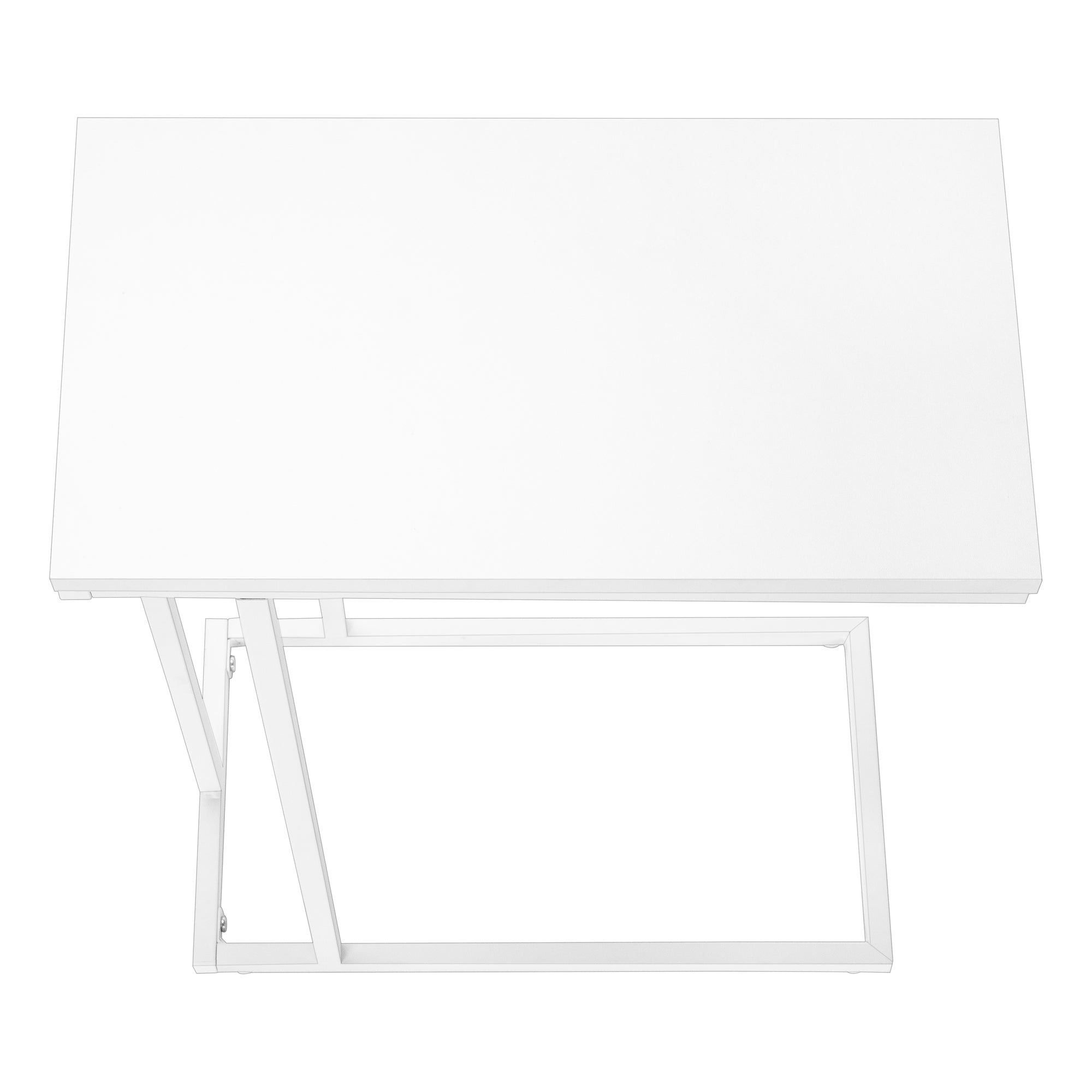 MN-793468    Accent Table - 25"H /White / White Metal