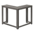 MN-103658    Accent Table, Console, Entryway, Narrow, Corner, Living Room, Bedroom, Laminate, Grey, Contemporary, Modern