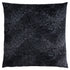 MN-919332    Pillows, 18 X 18 Square, Insert Included, Decorative Throw, Accent, Sofa, Couch, Bed, Lush Velvet-Look Polyester Fabric, Hypoallergenic Soft Polyester Insert, Black, Glam