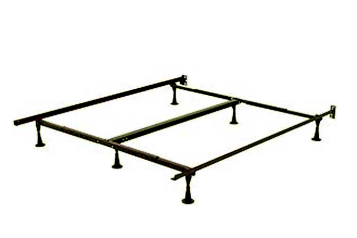 Adjustable Metal Bed Frame - Single, Double, Queen or King