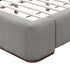 HARROD-78" PLATFORM BED-MUSHROOM