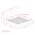 HARROD-78" PLATFORM BED-MUSHROOM