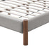 ZORAN-60" PLATFORM BED-MUSHROOM