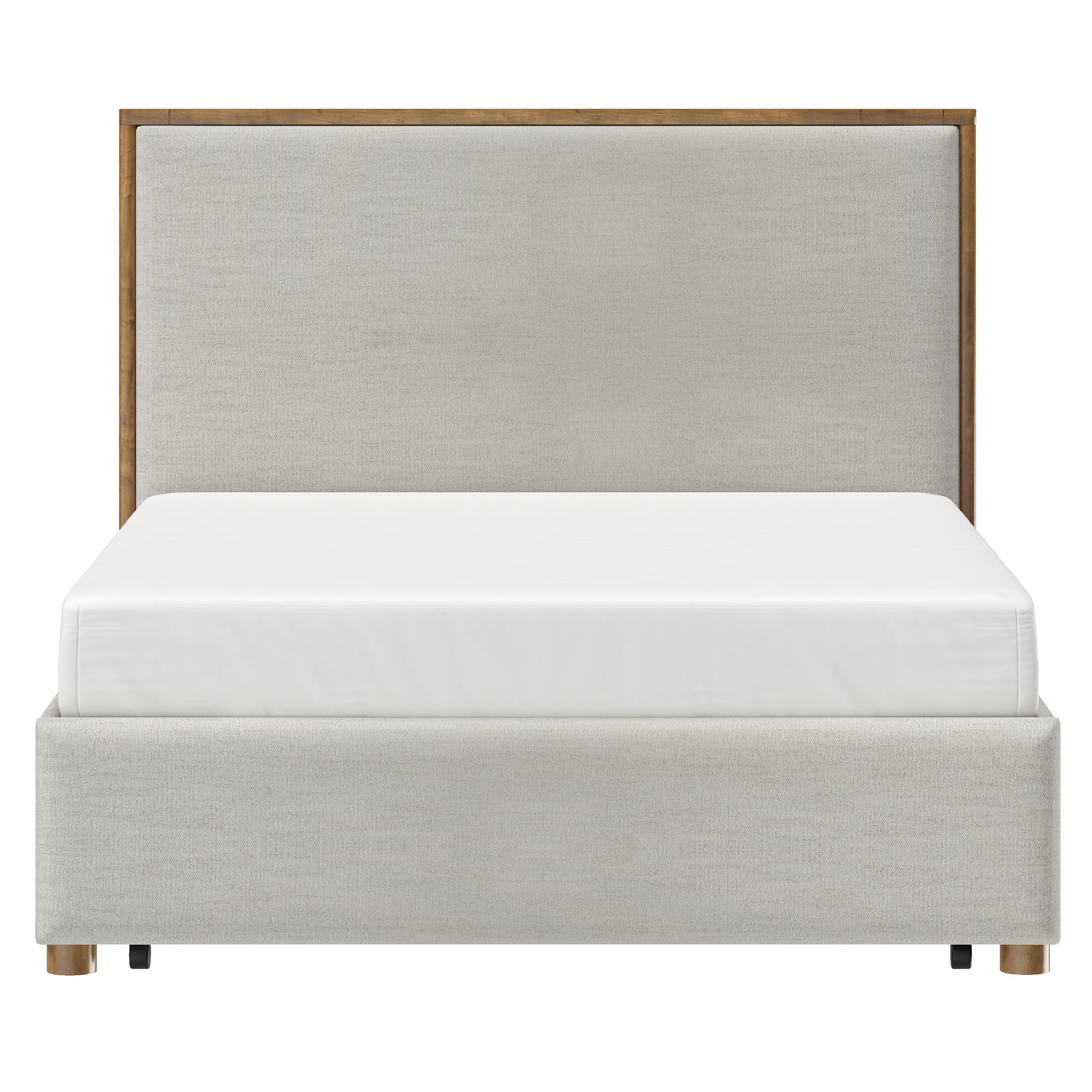 ANDOVER-60" PLATFORM BED w/DRAWER-OAT