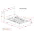 ANDOVER-60" PLATFORM BED w/DRAWER-OAT