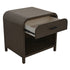BOWMAN-1 DRWR ACCENT TABLE-DARK WALNUT