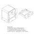 BOWMAN-1 DRWR ACCENT TABLE-NATURAL