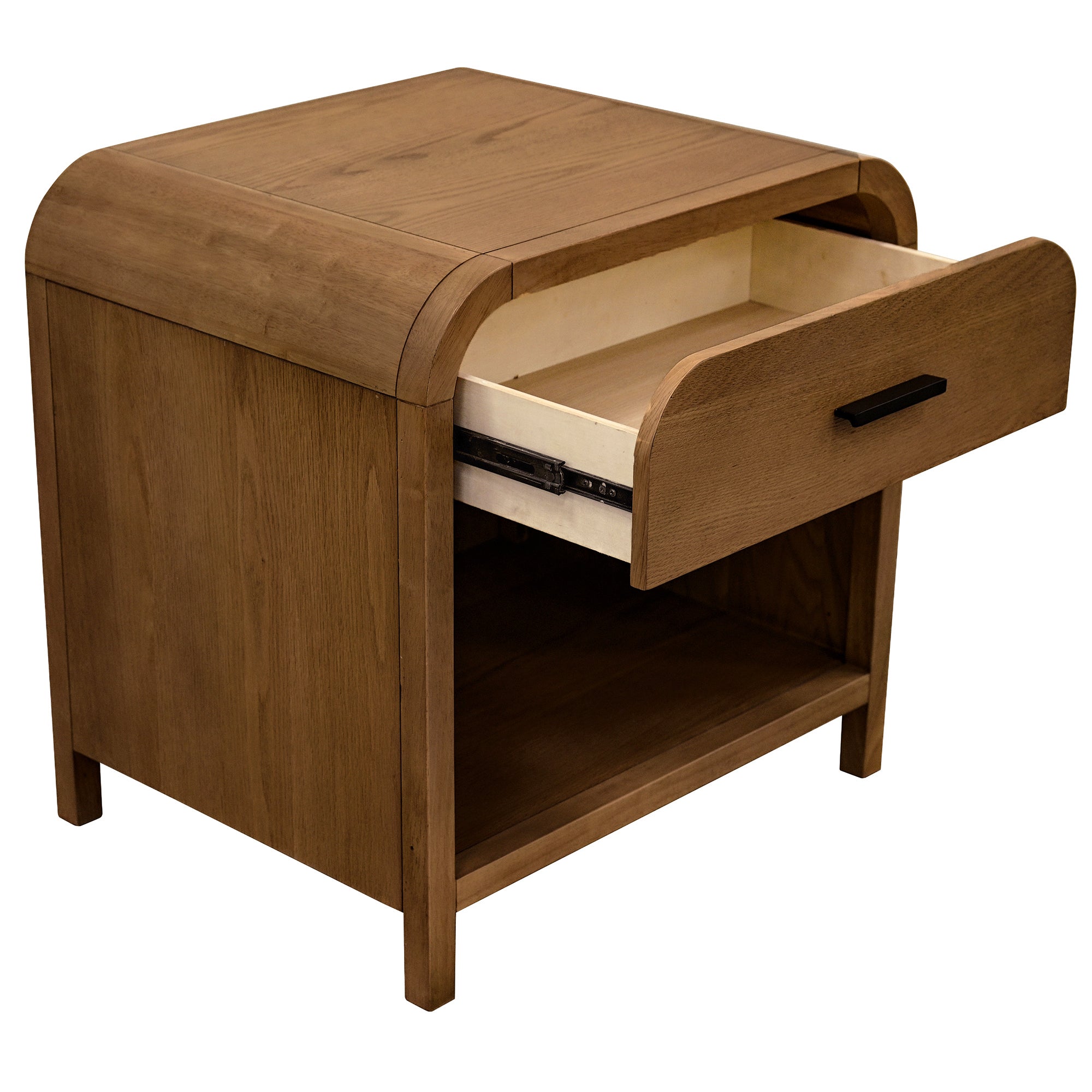 BOWMAN-1 DRWR ACCENT TABLE-WALNUT
