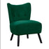 Accent Chair in Green Velvet MZ-221166