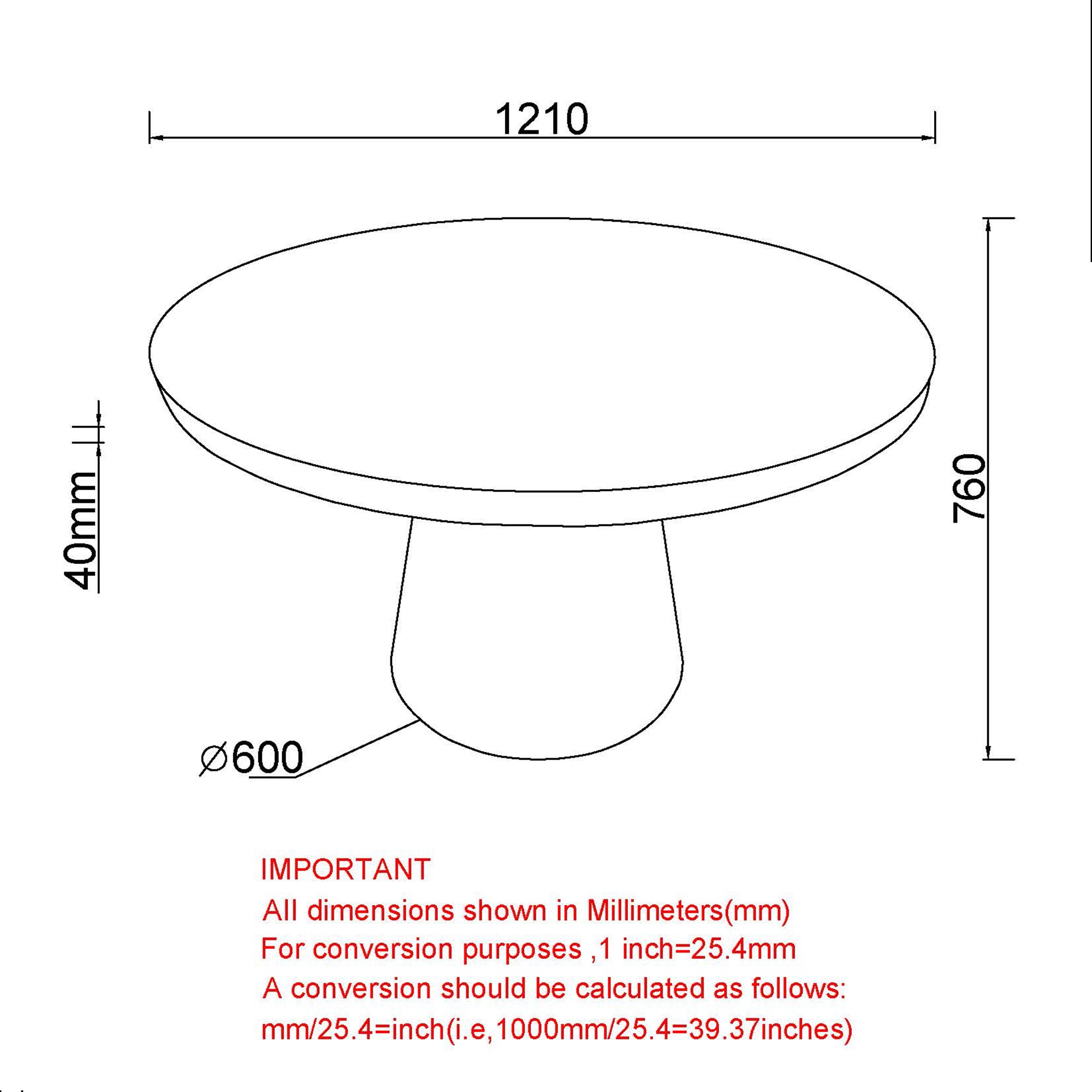 GODIVA-DINING TABLE-GREY STONE