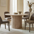 THALIA-47" ROUND DINING TABLE-IVORY