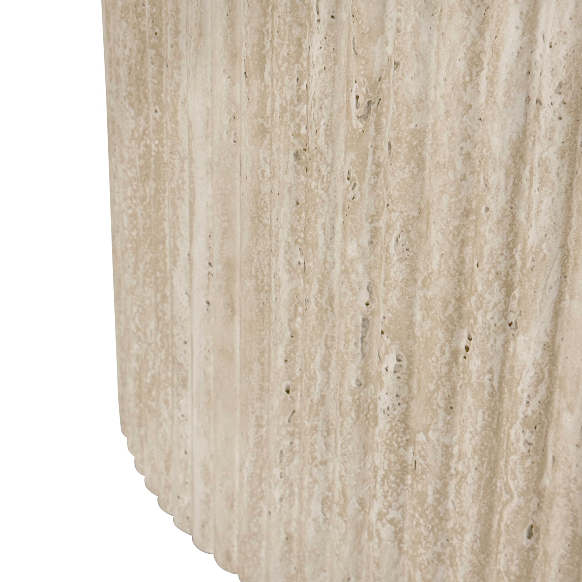 THALIA-47" ROUND DINING TABLE-IVORY