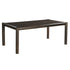 ADVIK-79" DINING TABLE-MOCHA