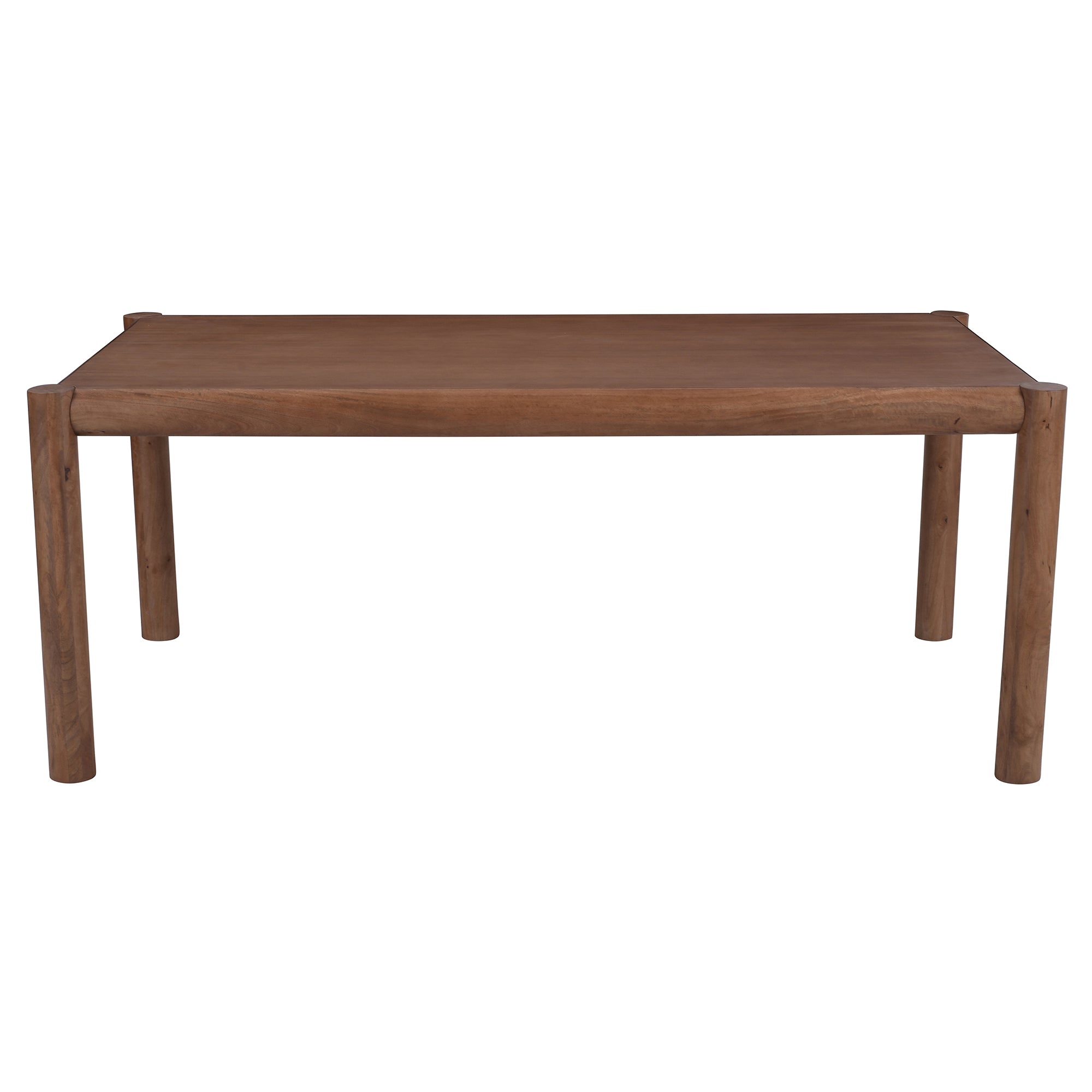 ADVIK-79" DINING TABLE-WALNUT