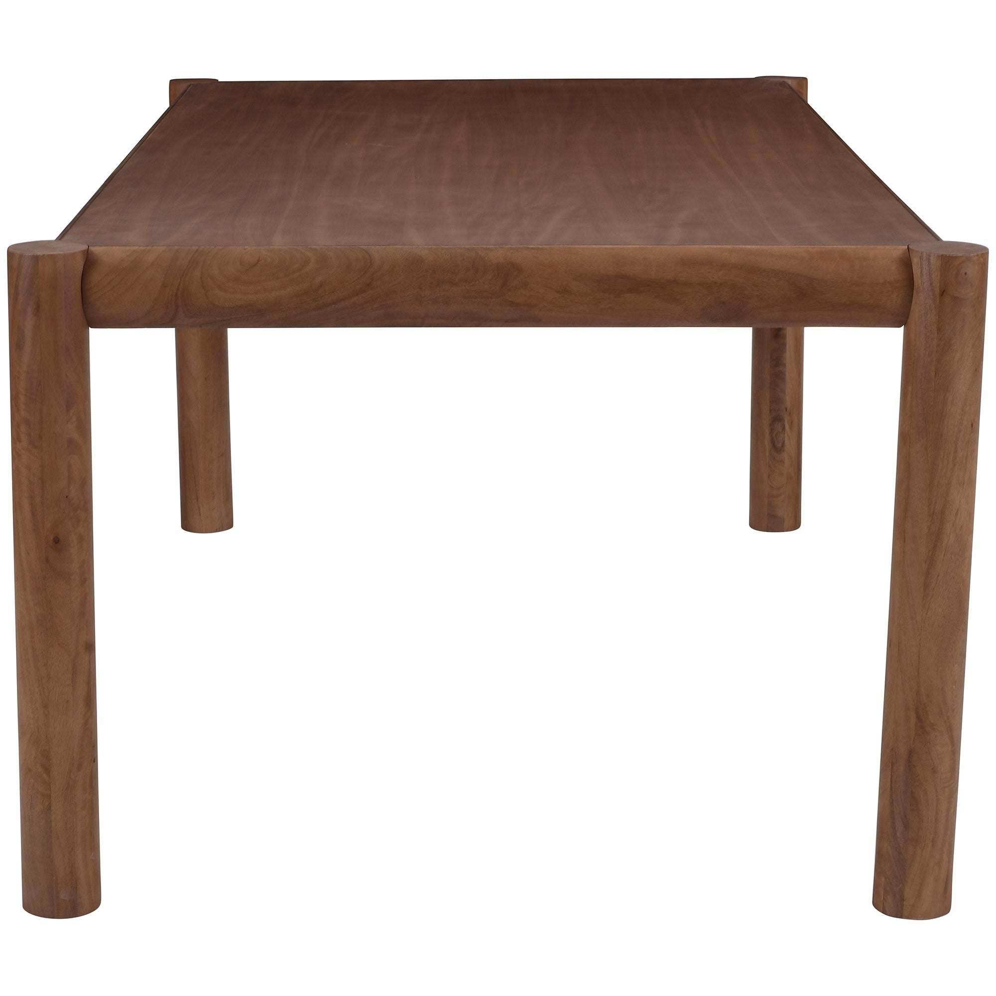 ADVIK-79" DINING TABLE-WALNUT
