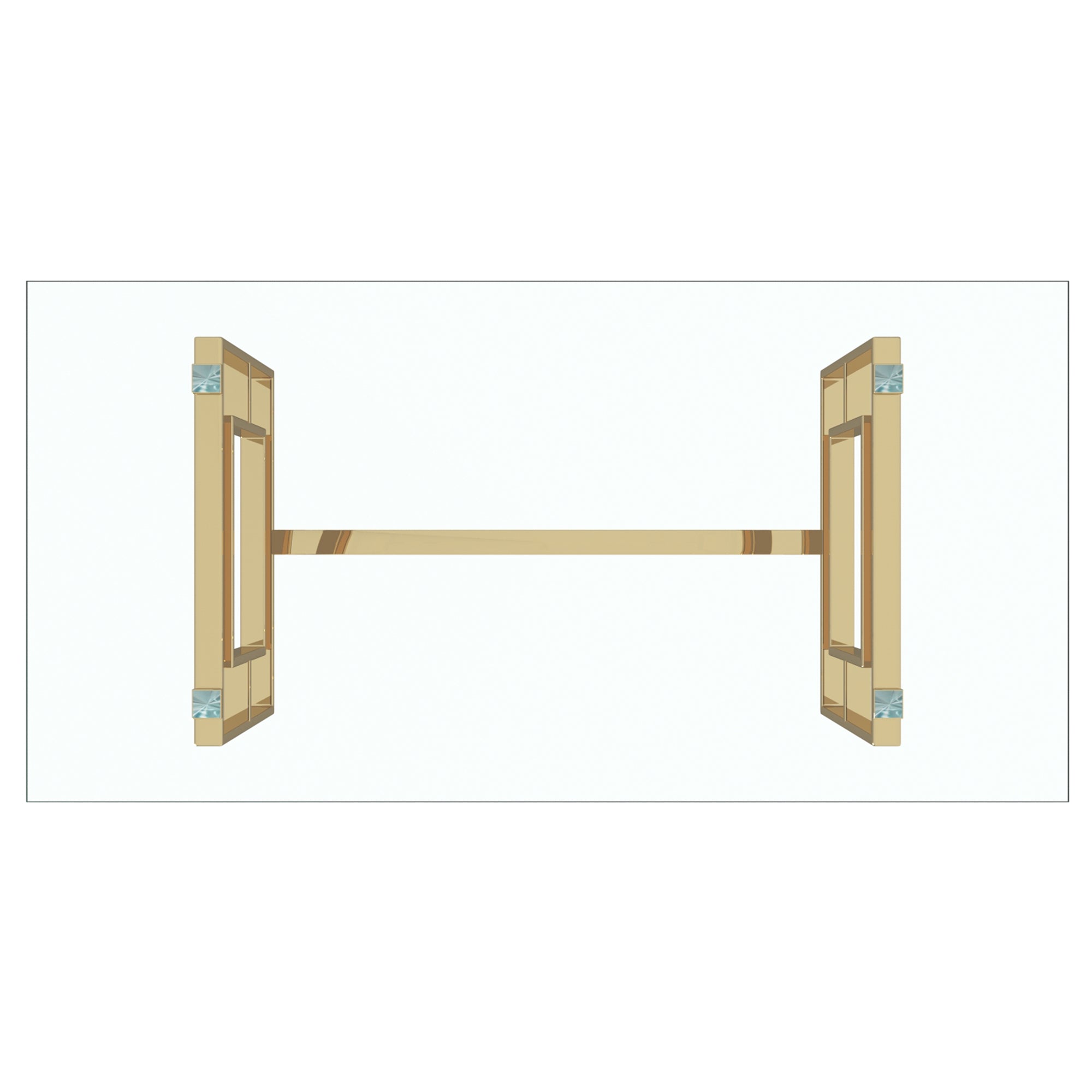 EROS - MAXIM-5PC DINING SET-GOLD/BLACK