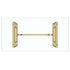 EROS - MAXIM-5PC DINING SET-GOLD/BLACK