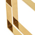 EROS - MAXIM-5PC DINING SET-GOLD/BLACK