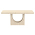 AURELIA-DINING TABLE-TRAVERTINE