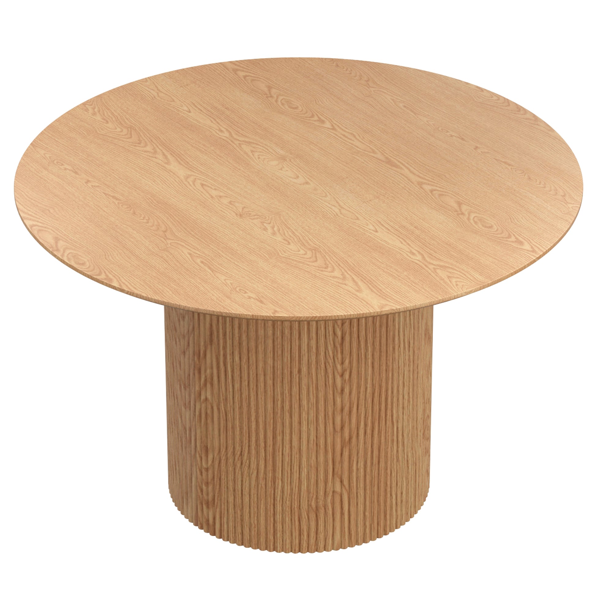 TOVAS-ROUND DINING TABLE-NATURAL
