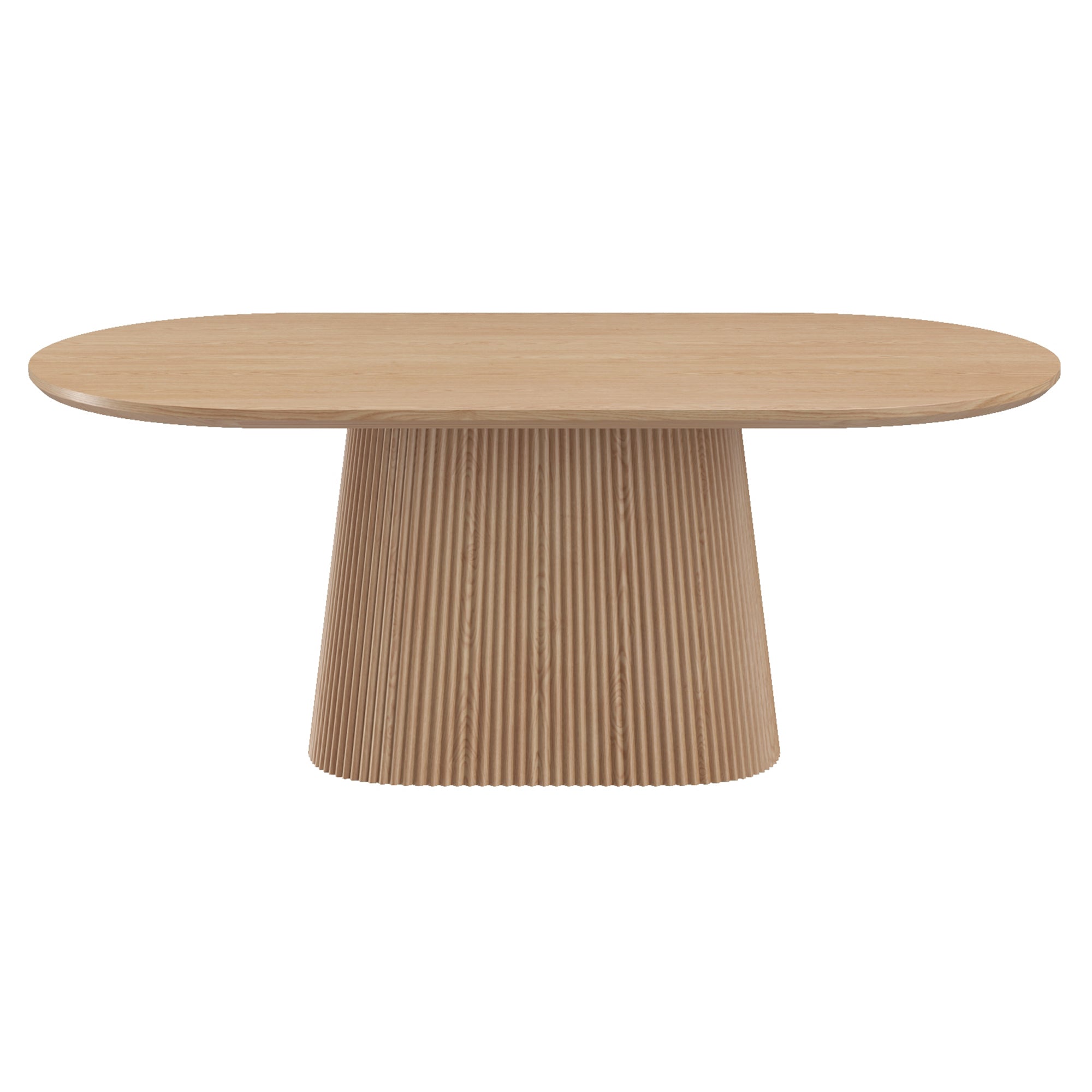 TOVAS-OVAL DINING TABLE-NATURAL