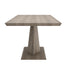 Eclipse Dining Table with Extension, 63"-87" in Washed Oak
