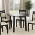 CONRAD-ROUND DINING TABLE-BLACK