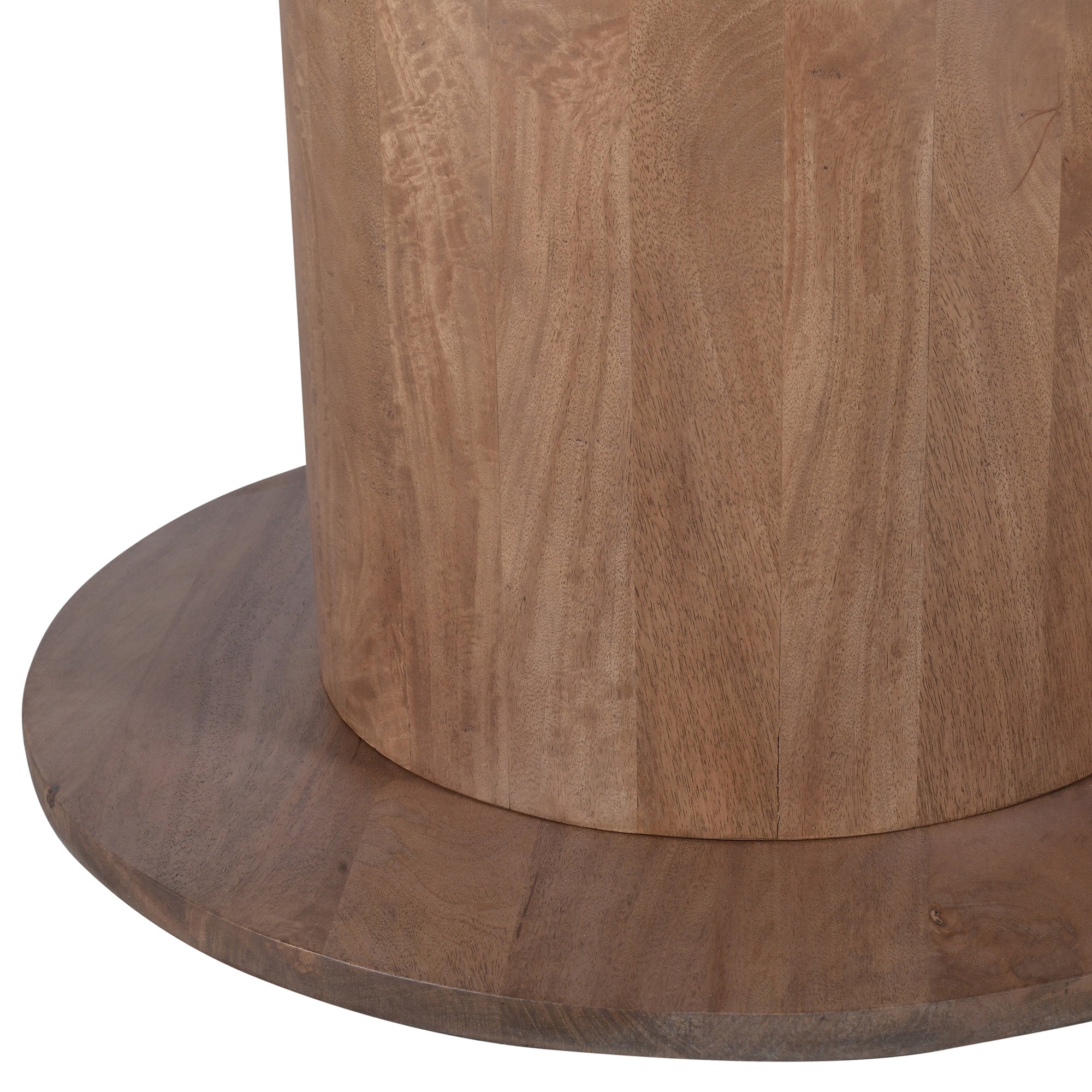 MARTINA-50" ROUND DINING TABLE-WALNUT