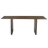 BAZUL-78" DINING TABLE-MOCHA