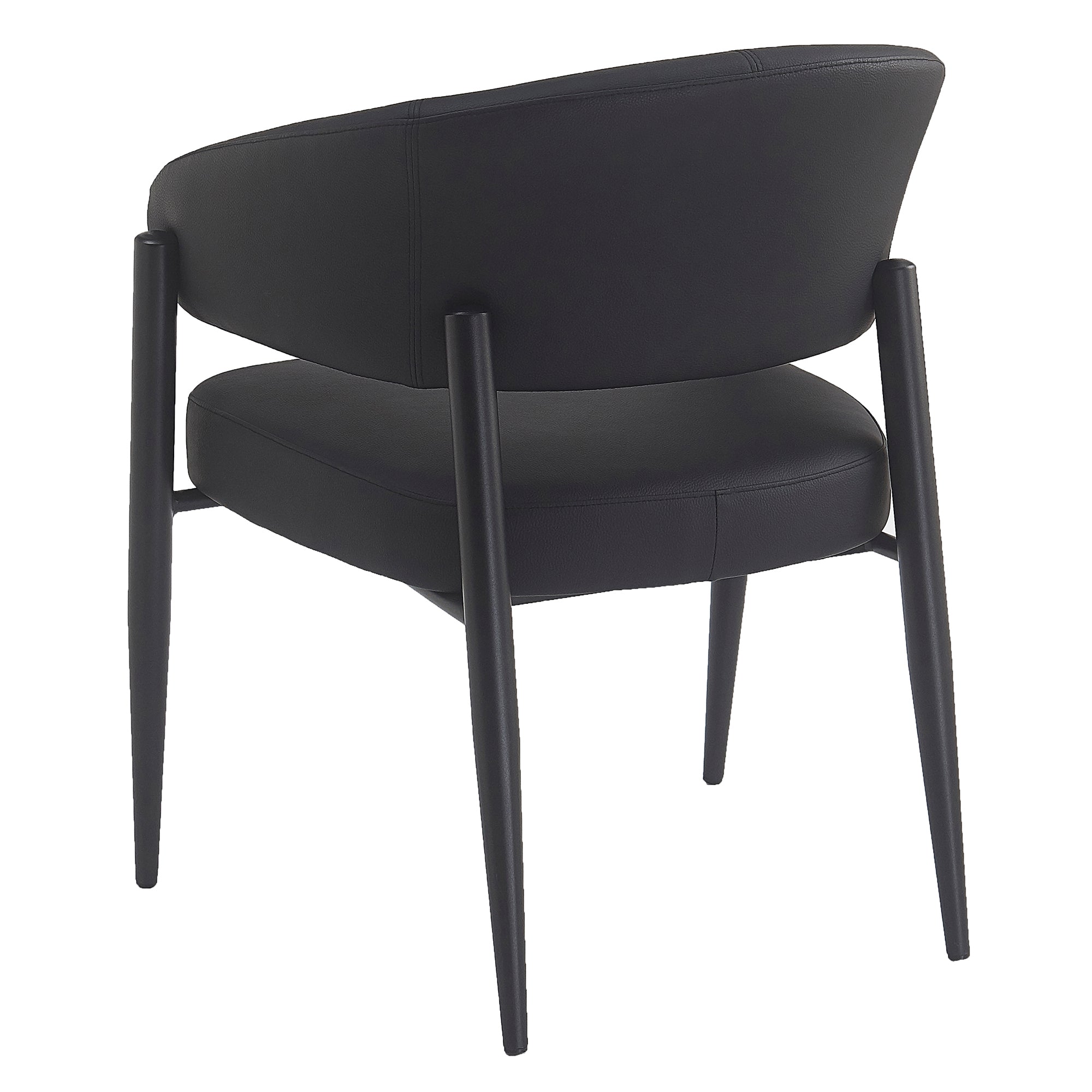 BRONSON-DINING CHAIR-BLACK 2 Pcs