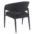 BRONSON-DINING CHAIR-BLACK 2 Pcs
