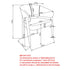 BRONSON-DINING CHAIR-STONE 2 Pcs