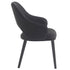 DENZEL-DINING CHAIR-BLACK 4 Pcs