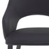DENZEL-DINING CHAIR-BLACK 4 Pcs