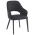 DENZEL-DINING CHAIR-BLACK 4 Pcs