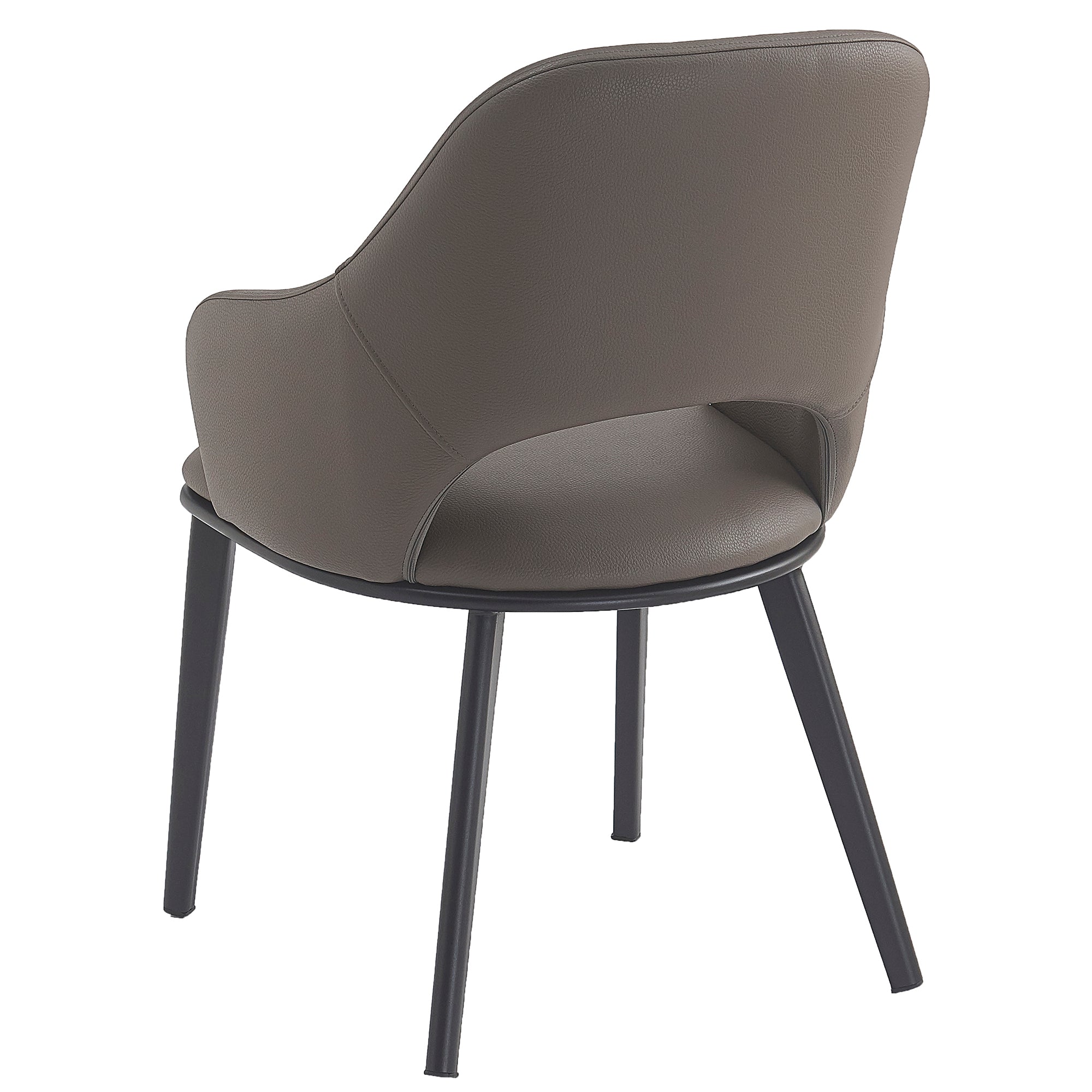 DENZEL-DINING CHAIR-STONE 4 Pcs