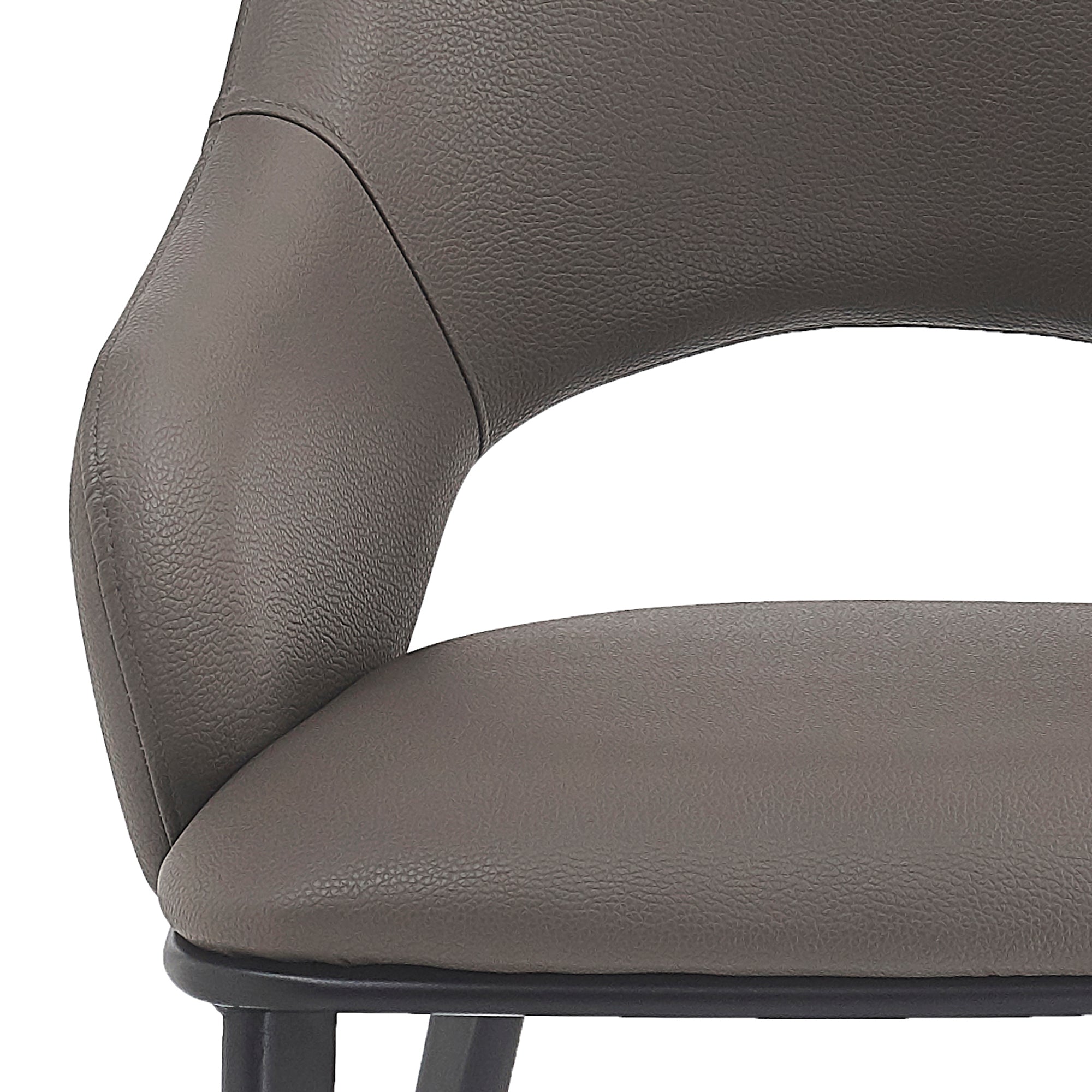DENZEL-DINING CHAIR-STONE 4 Pcs