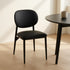 GIDEON-DINING CHAIR-BLACK 4 Pcs