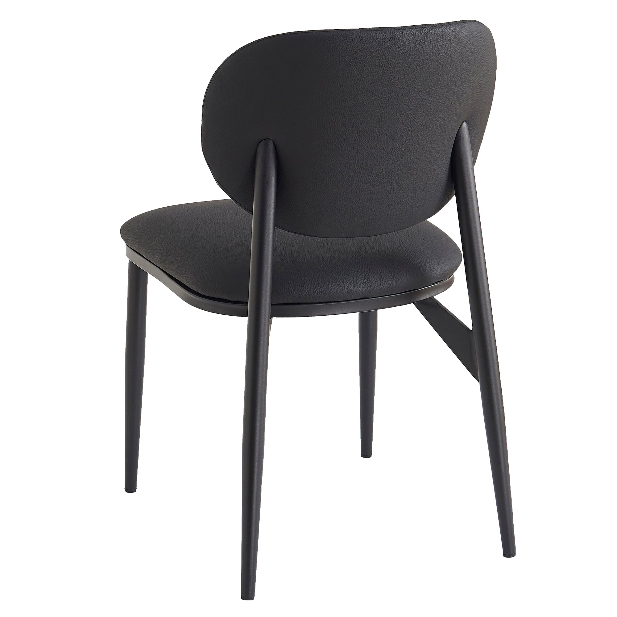 GIDEON-DINING CHAIR-BLACK 4 Pcs