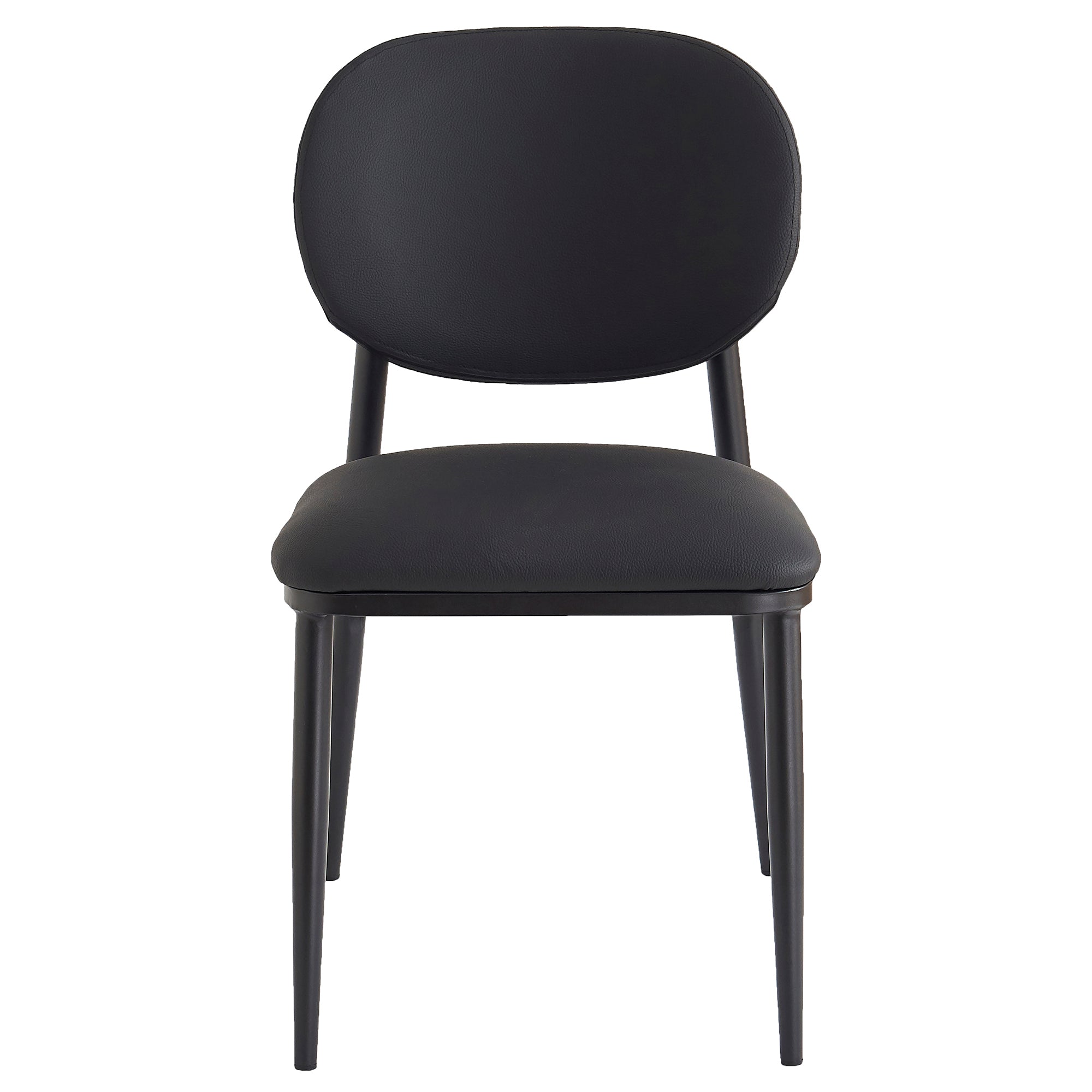 GIDEON-DINING CHAIR-BLACK 4 Pcs