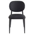 GIDEON-DINING CHAIR-BLACK 4 Pcs